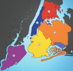 Distritos de Nueva York - fuente