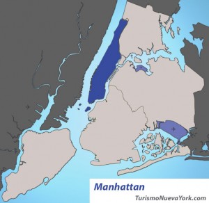 Manhattan ubicación Manhattan ubicación