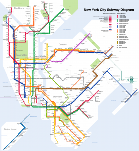 El metro de Nueva York tiene la mayor red de vías del mundo fuente