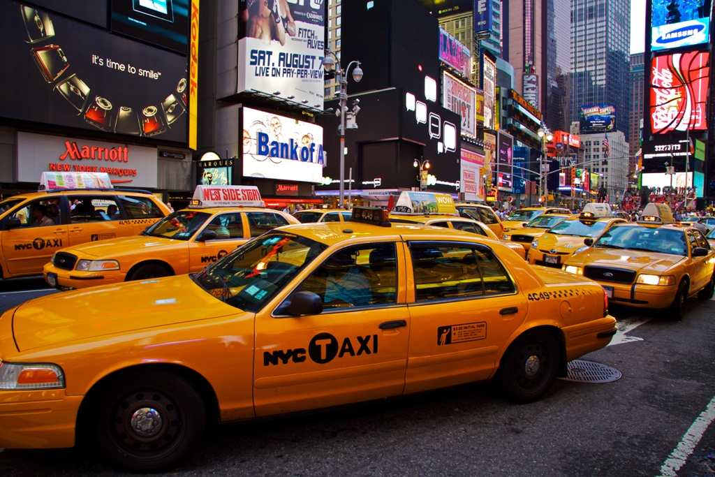 Taxis en New York