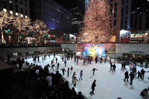 Pista de patinaje en Rockefeller Center