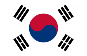 Bandera de Corea del Sur