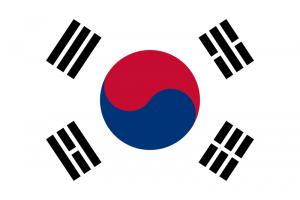 Bandera de Corea del Sur