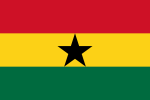 Bandera de Ghana