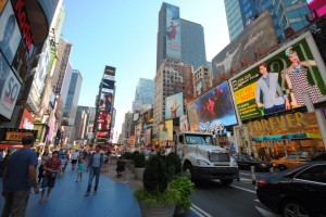Los teatros en Broadway