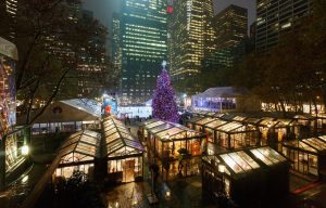 Winter Village en Bryant Park